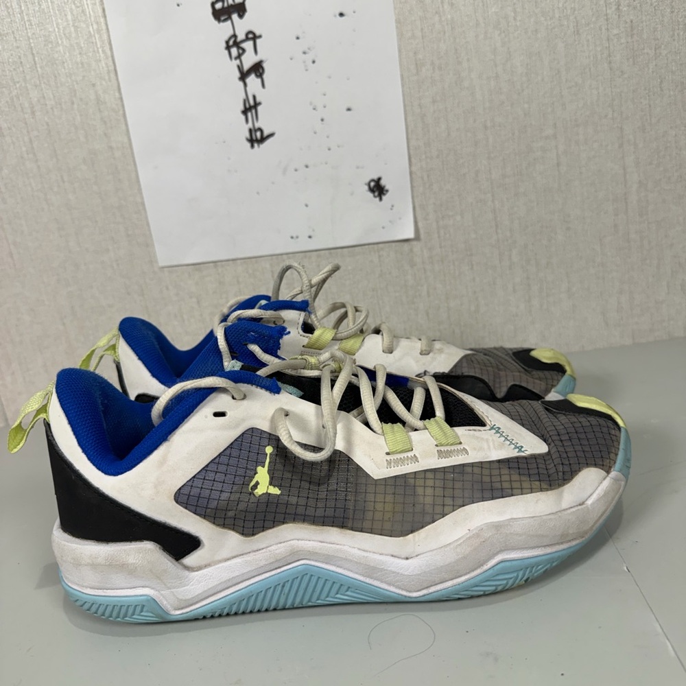 Size 8 - Air Jordan One Take 4 White‎ Copa Lime No Shoes Insert